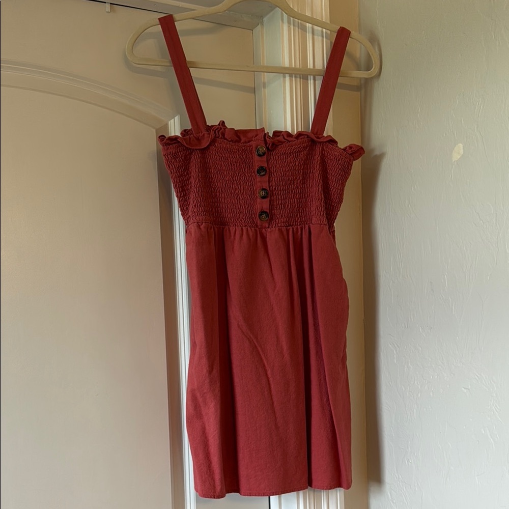 Promesa Red Mini Dress